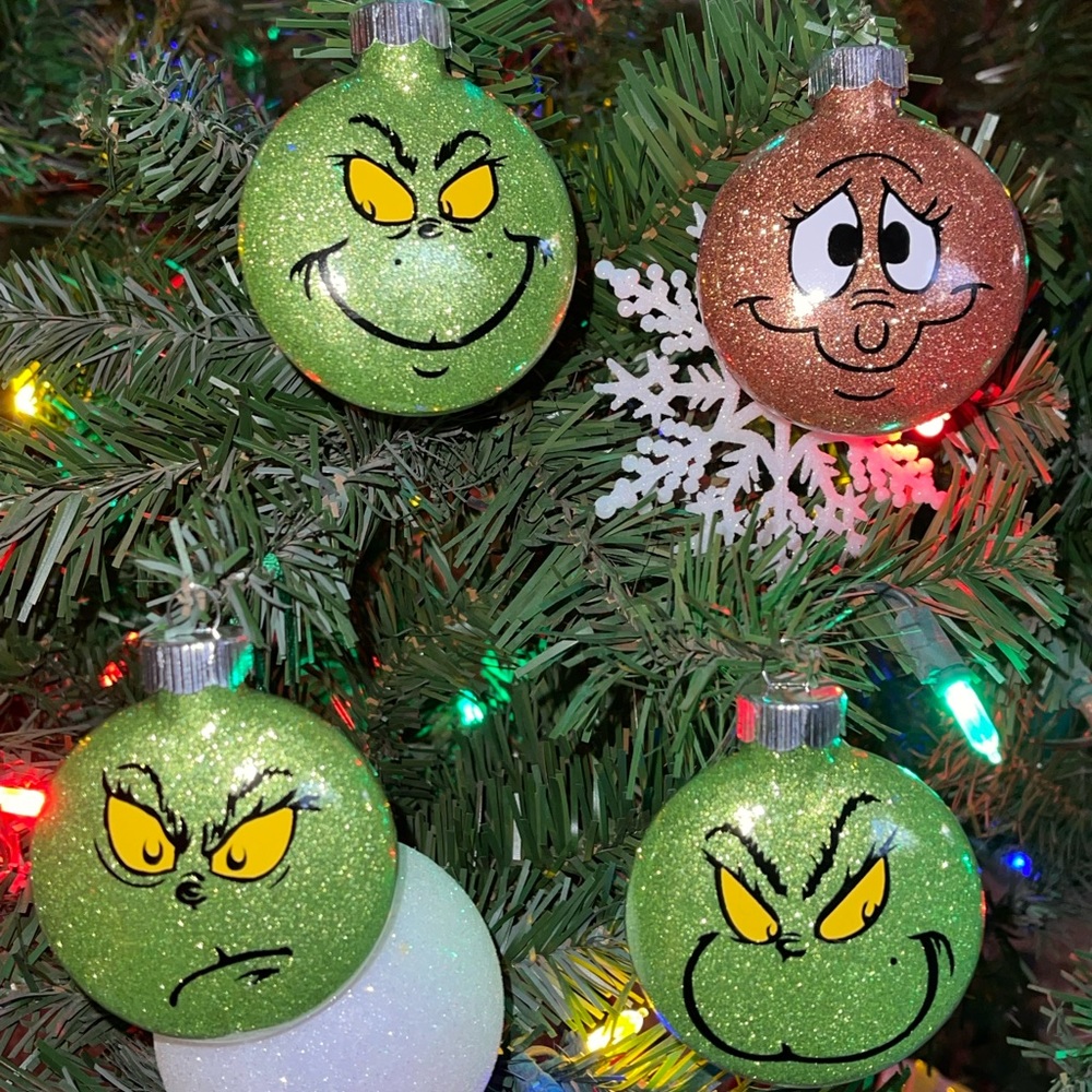 Grinch Christmas Ornaments
